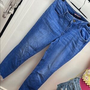 Tommy Hilfiger Blue Skinny Jeans with Subtle Fading